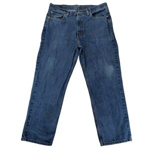 Levi's 550 Relaxed Fit Tapered Leg Men's Jeans 38x30 Medium Wash Blue Denim